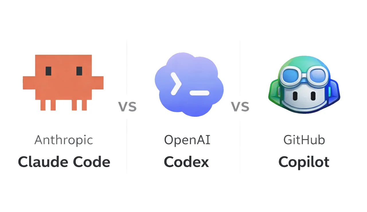 AI 에이전트 전쟁: Codex vs Claude Code vs GitHub Copilot ...